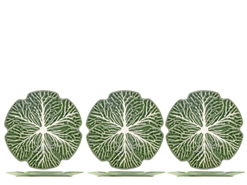 H&H Set of 3 Cabbage Plates 30.5 cm