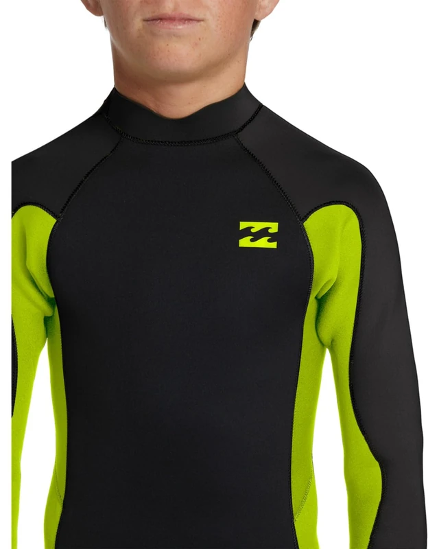 Billabong Back Zip Wetsuit 403 FOIL BZ GBS FULLSUIT Boys Multi 8