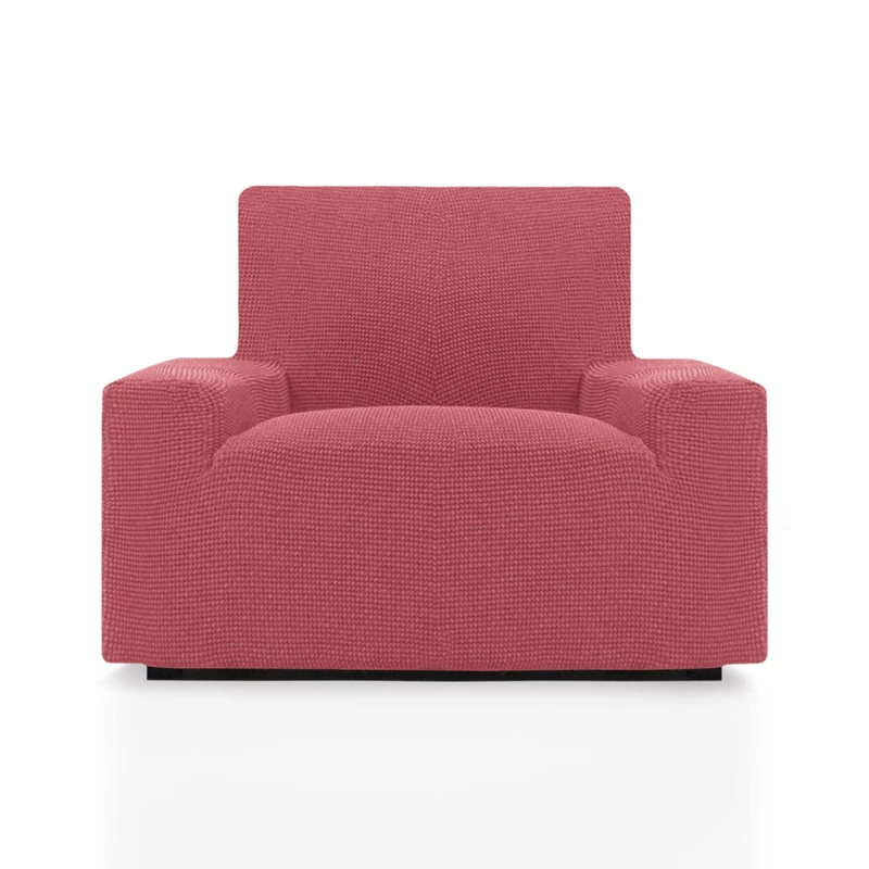 ECOMMERC3 | Sofa Cover Size 1 Seater 70-110 cm Sofa Effect New - Light Fuchsia Sofa Cover Easy Installation Fit - Image 1