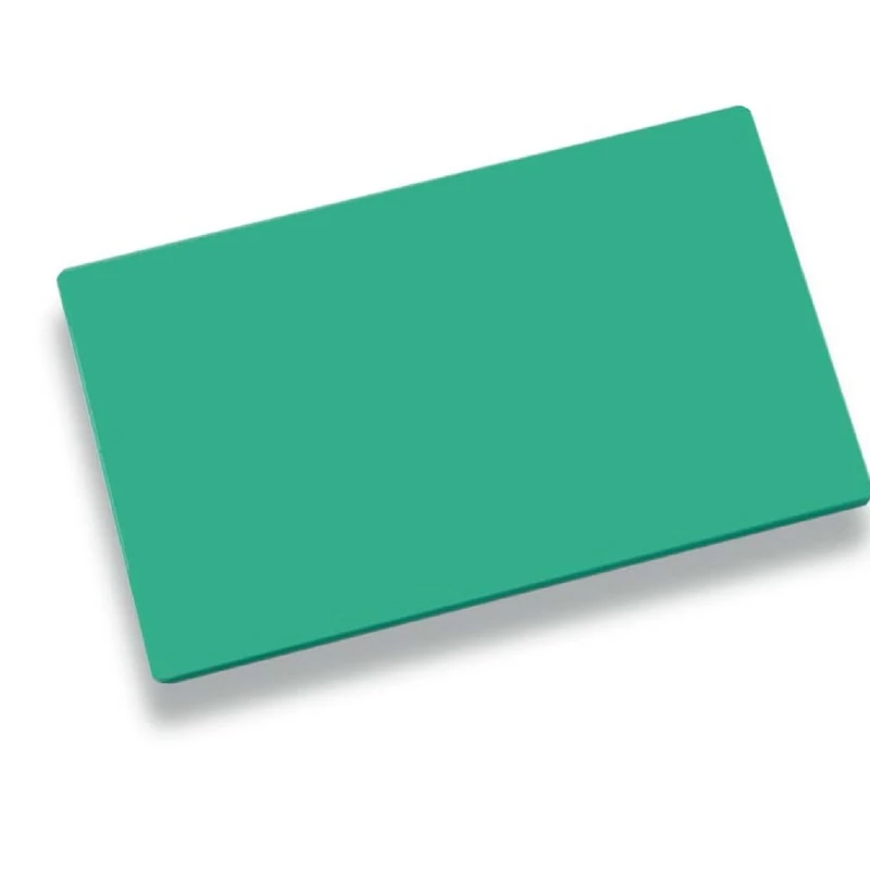 Louis Tellier – Chopping Board – Made of HDPE – Antibacterial – Professional – Superior Quality – 60 x 40 x 2 cm – Colour HACCP Dairy, Bread, Cheese and Pastry – Green