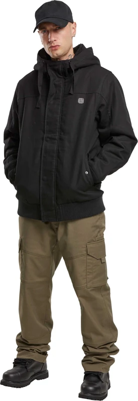 Brandit Men's Essential Jacket, Black, M