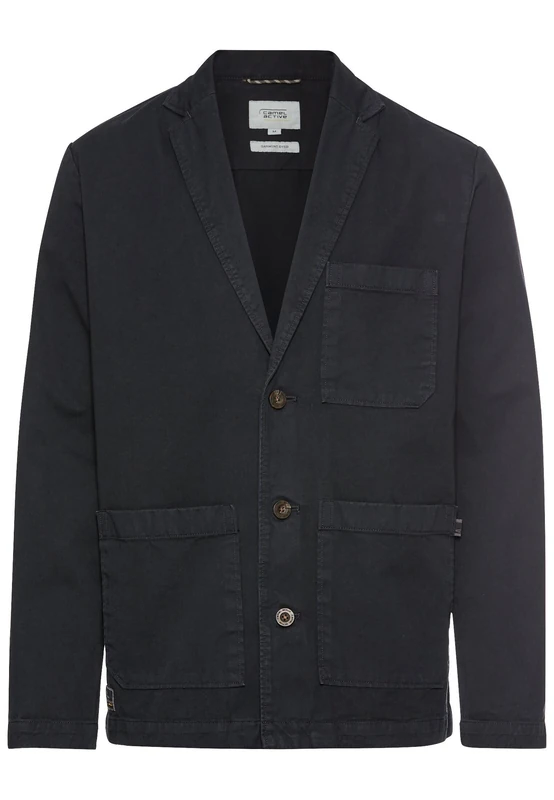 camel active Men's Casual Blazer, darkblue, 3XL