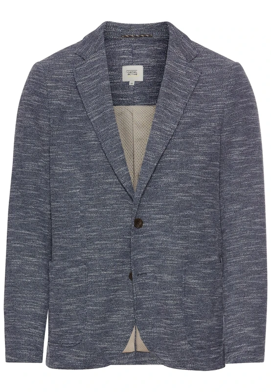 camel active Men's 442685-5i84 Casual Blazer, darkblue, 46