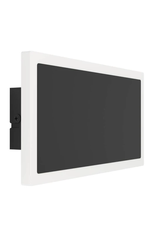 Eglo LED Indoor wall lightinside Talamello 1, Rectangular wall lamp, wall spot for Bedroom and Hallway, Metal in Black and Plastic in White, Warm White, 12 x 23 cm