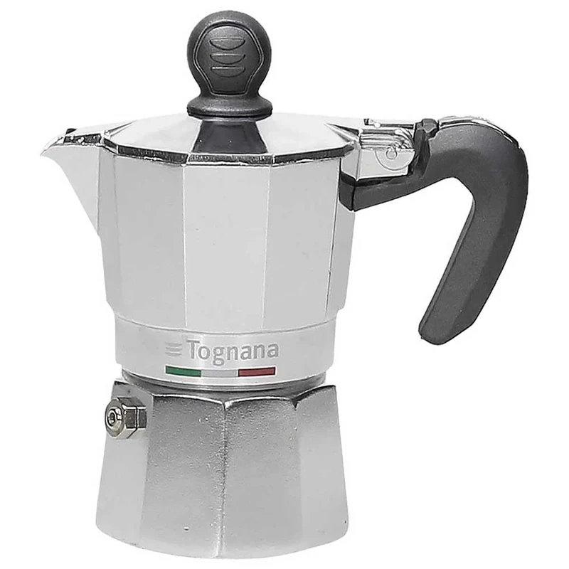 Tognana Authentika Coffee Maker 1 Cup 0.065 L, Aluminium, Made in Italy