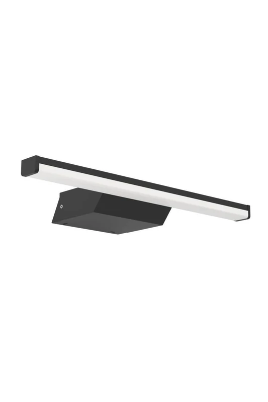 Eglo Connect.z Smart-Home LED Mirror Light Regello-Z, L 60 cm, ZigBee, app and Alexa Voice Control, Warm White-Cold White, RGB, dimmable, Bathroom Wall lamp, Black, IP44