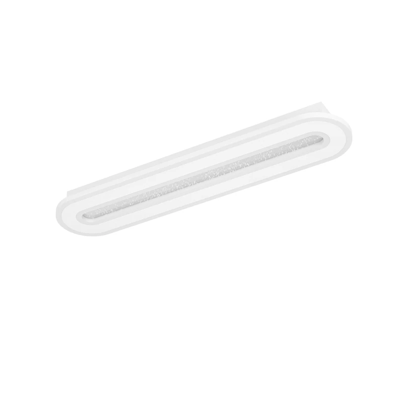 Eglo Macchioni LED Ceiling Light - White 55x12 cm with Remote