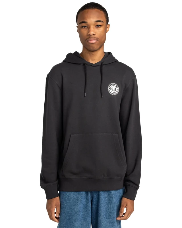 Element Seal BP - Pullover Hoodie - Men - Black.