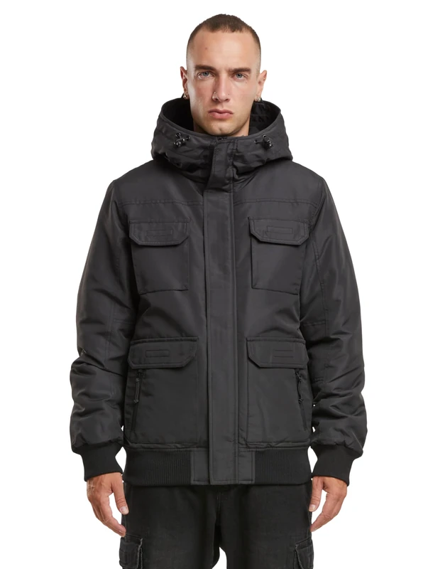Brandit Exploration Jacket, Color: black, Size: XXL