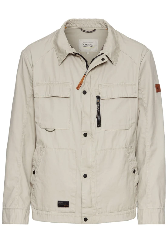 camel active Men's Jacket, gray, 50