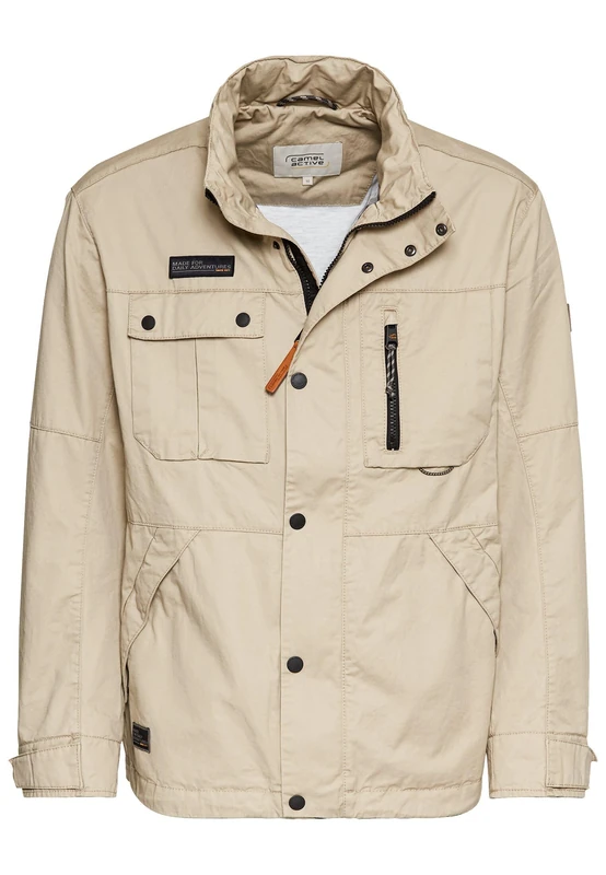 camel active Men's Field Jacket Style Blouson, beige, 48