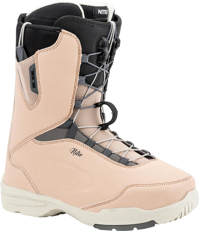 Nitro Women's Scala TLS Snowboard Boot Terracotta MP 25.5 // EU 39 1/3 // US 8