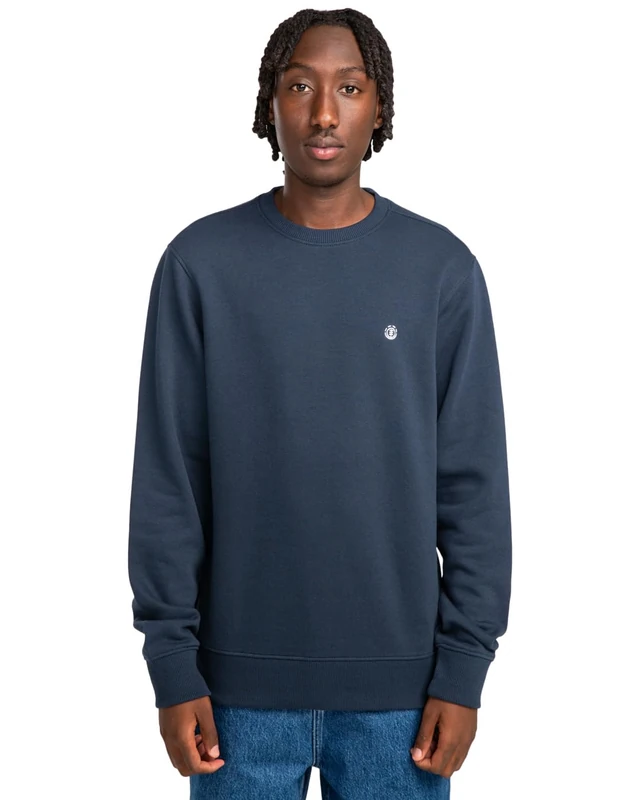 Element Icon Embroidery - Sweatshirt - Men - Blue.