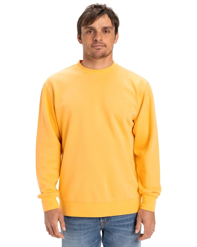 Quiksilver Fleece top SALT WATER CREW Men Orange M