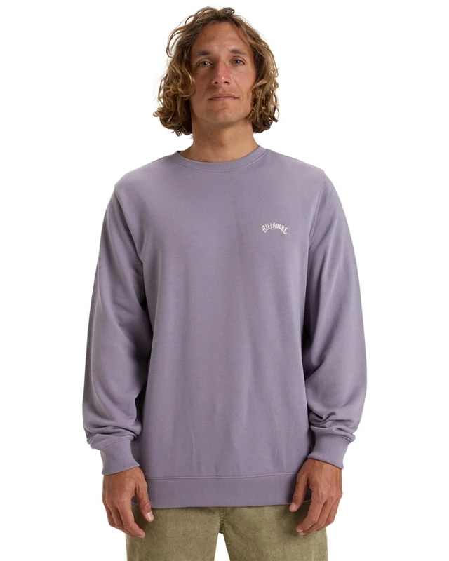 Billabong Fleece top ARCH CR LT Young Mens Purple S