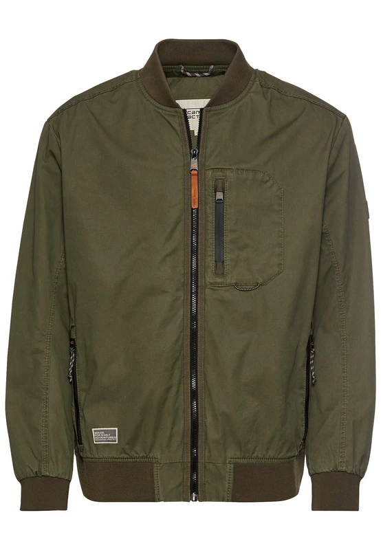 camel active Men's 430090-5n60 Jacket, Green, 42