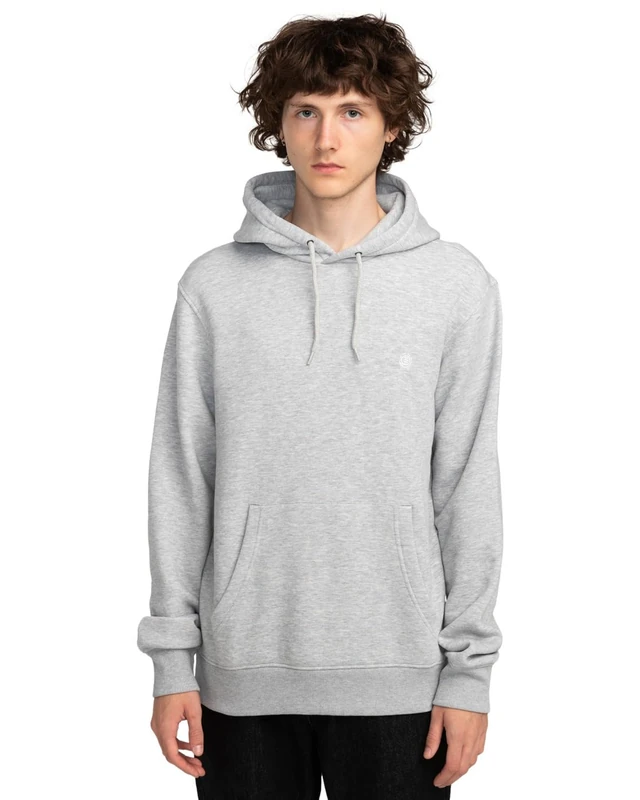 Element Icon Embroidery - Hoodie - Men - Grey.