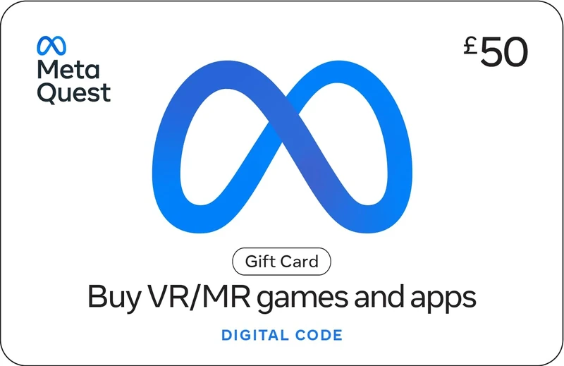 META QUEST Gift Code £50 - Download Code - UK Only - Image 1