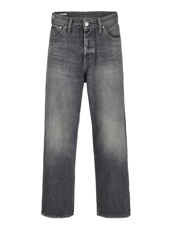 JACK & JONES Male Baggy Fit Jeans JJIALEX Jjoriginal AM 399 Noos Baggy Fit Jeans, Black Denim, 28 W/32 L - Image 1