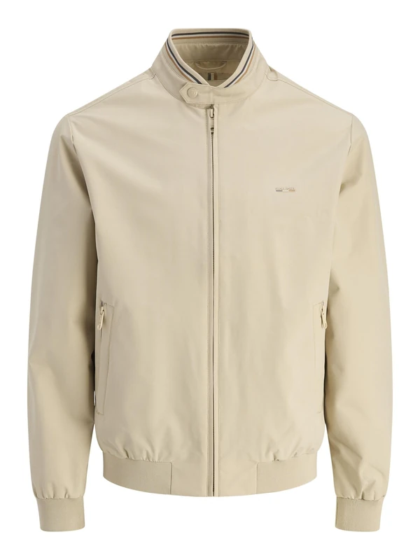 JACK & JONES Male Blouson Jacket, White Pepper, M