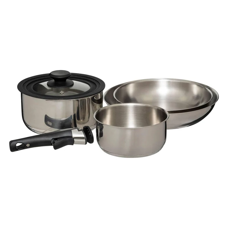 5five 6-Piece Stainless Steel Cookware Set