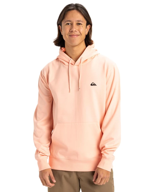 Quiksilver Fleece sweater BASIC HOODIE YOUNG MEN Men Pink S
