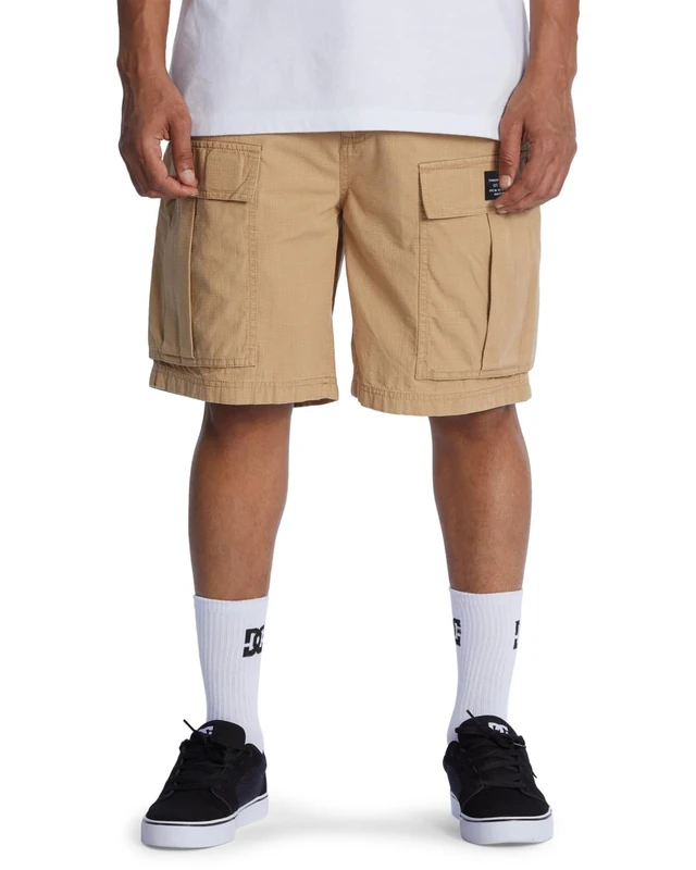 Dcshoes Shorts Tundra Cargo Short Young Mens Brown M