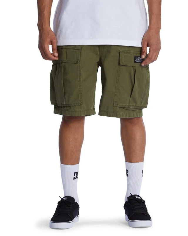 Dcshoes Shorts Tundra Cargo Short Young Mens Brown M