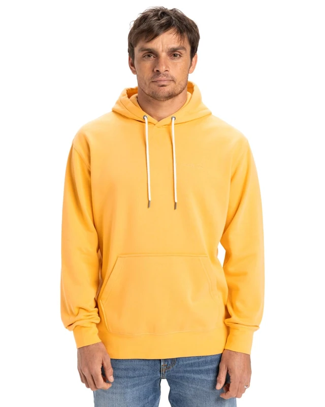Quiksilver Mens Salt Water Hoodie Pullover Sweater, Chamois, S EU