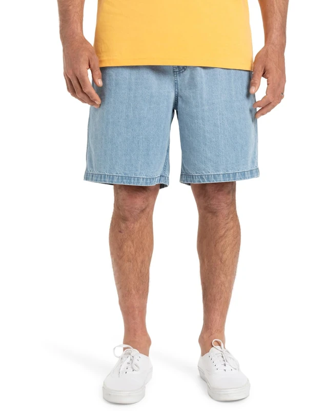 Quiksilver Denim Short Taxer Denim Short Men Blue M