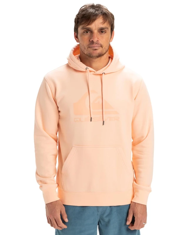 Quiksilver Fleece sweater COMP LOGO HOODIE Men Pink M