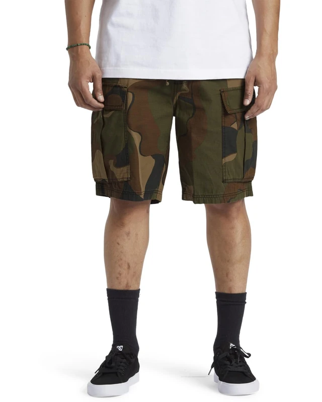 Dcshoes Shorts Tundra Cargo Short Young Mens Brown M