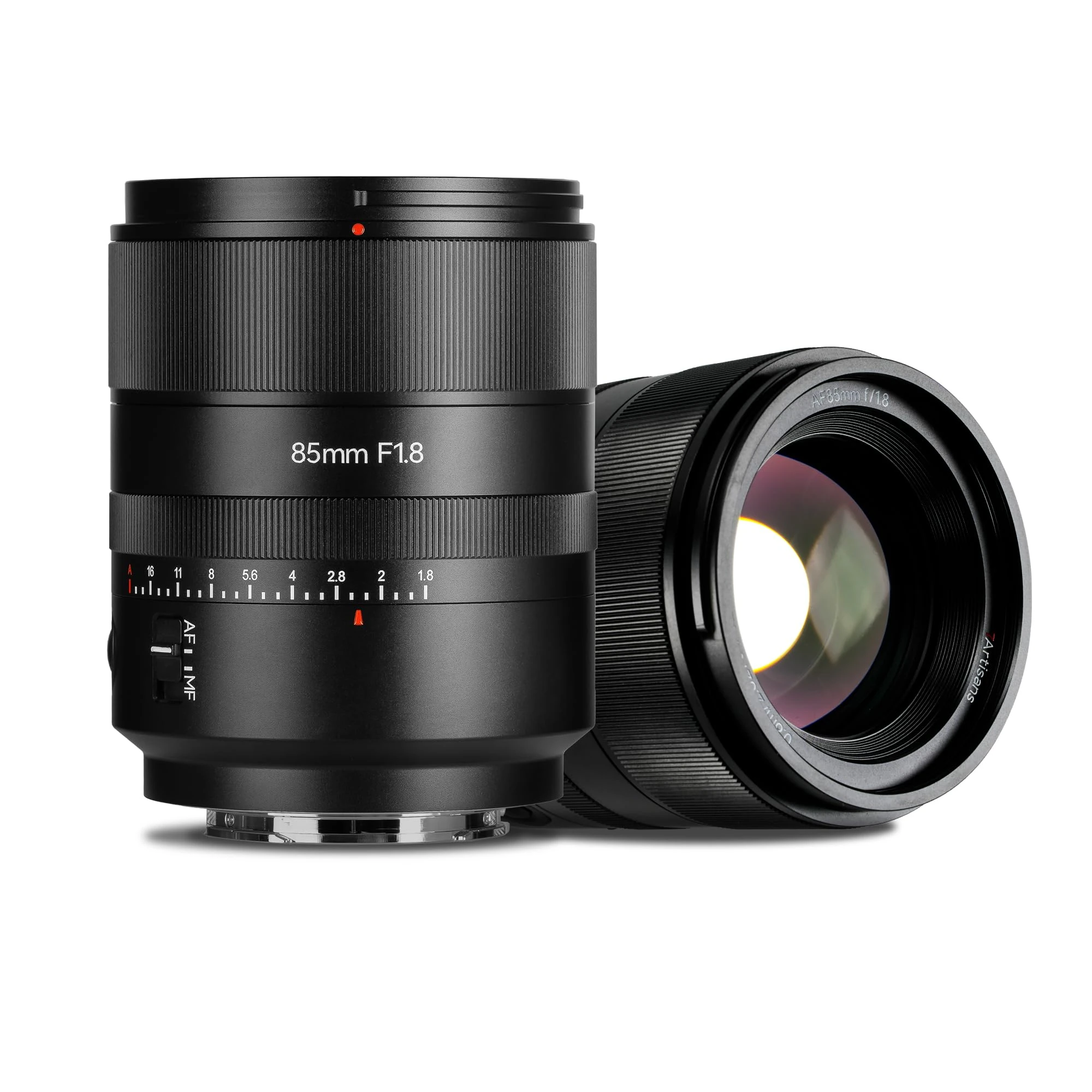 7artisans AF85mm f1.8 Full Frame Portrait Automatic Lens Compatible for Sony E Mount A7R5 R4 R3 M4 M3 ZVE10(Black)