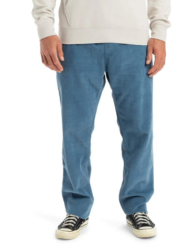 Quiksilver Pants Taxer Cord Pant Men Blue S