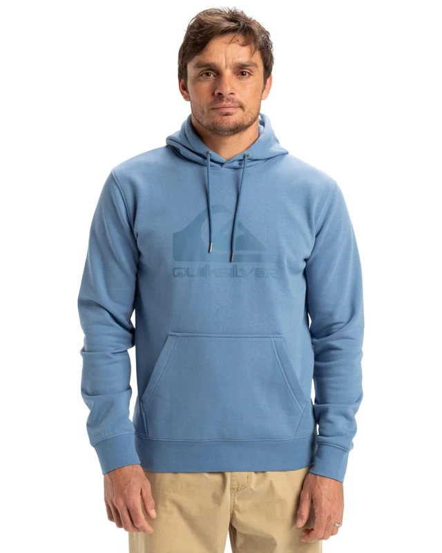 Quiksilver Fleece sweater COMP LOGO HOODIE Men Blue XS
