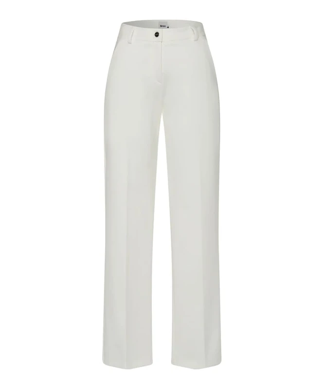 Brax Women's Style.Maine Finest Jersey Pants, 98 offwhite, 34W x 32L