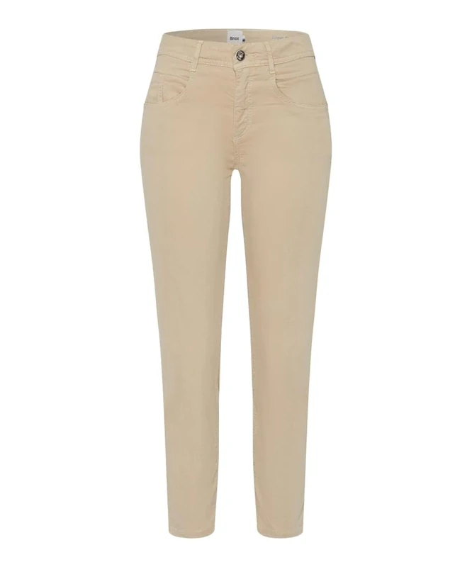 Style Shakira S Shortened Five-Pocket Jeans in a Free to Move Light Quality, 54 Almond, 34W x 30L