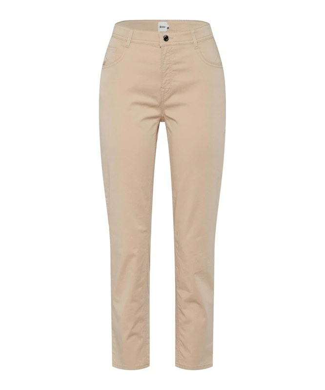 Brax Women's Style.Mary S Ultralight Cotton Supreme Pants, 56 Almond, 29W x 32L