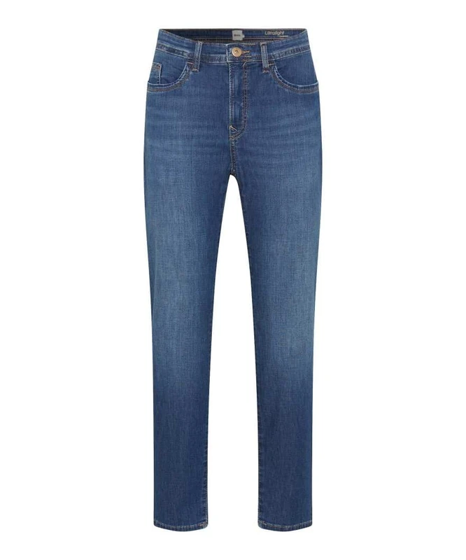 Brax Women's Style.Mary S Ultralight Denim Quality verkürzt Jeans, 14 Used Stone Blue, 38W x 32L - Image 1