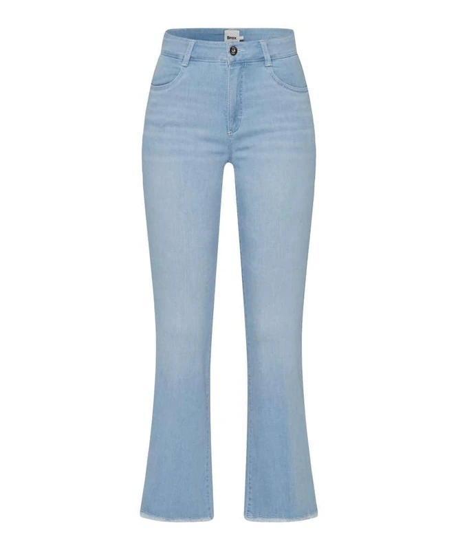 Brax Women's Style.Shakira S Free to Move Light Kick Jeans, 28 Used Light Blue,