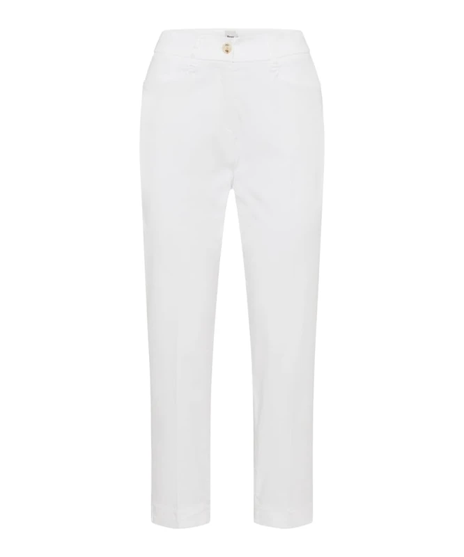Brax Women's Style.Mara S Superior Cotton Pants, 99 White, 31W x 32L