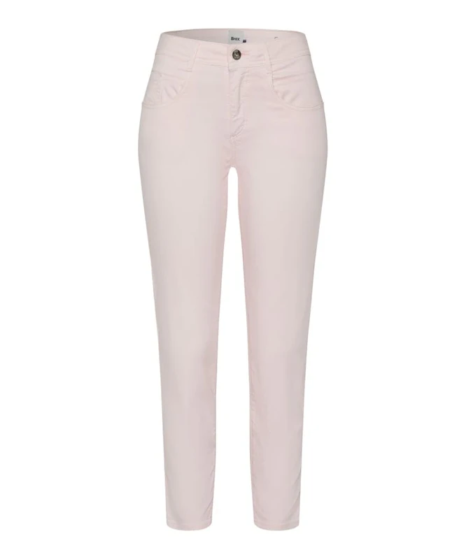 BRAX Women's Style.Shakira S Free to Move Light Shortened Jeans, 48 Rose Quartz, 29W x 30L