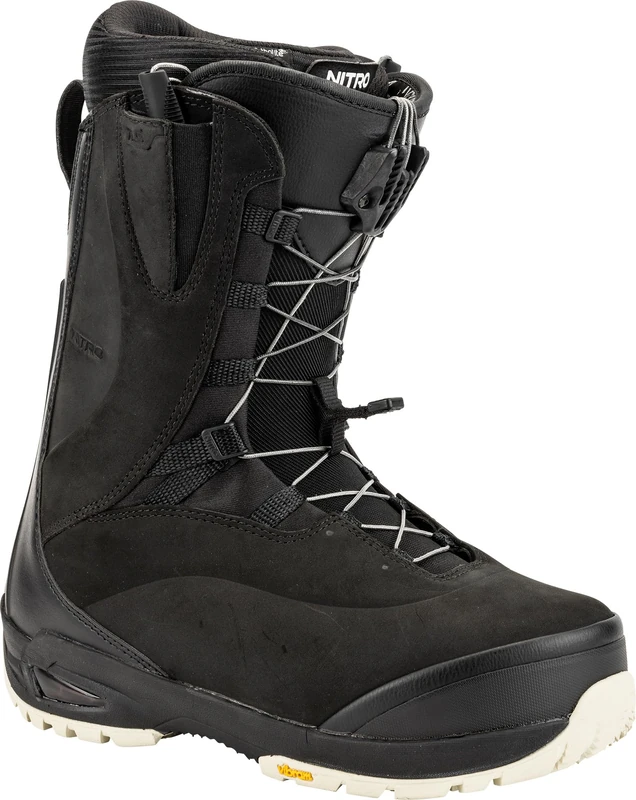 Nitro Women's Bianca TLS+ Snowboard Boat, Black