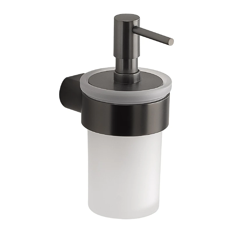Gedy Pirenei Gun Metal Soap Dispenser