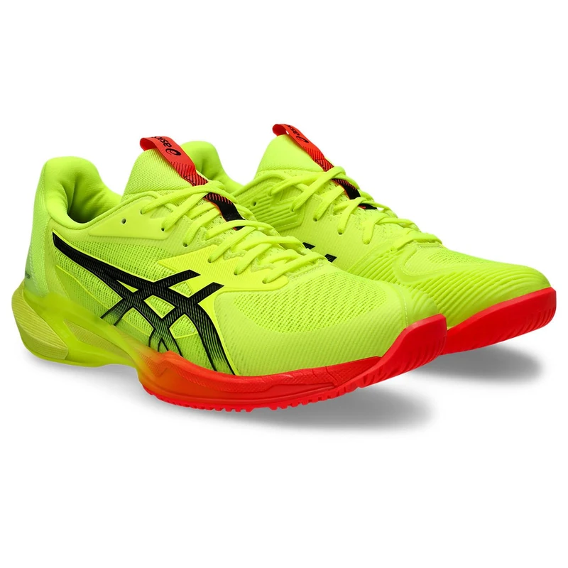 ASICS 1041A479-750 Solution Speed FF 3 Paris Men Safety Yellow/Black UK 5