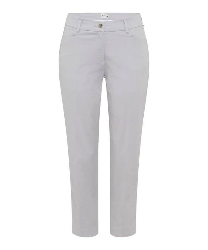 Brax Women's Style.Mara S Superior Cotton Pants, 09 Light Grey, 32W x 32L