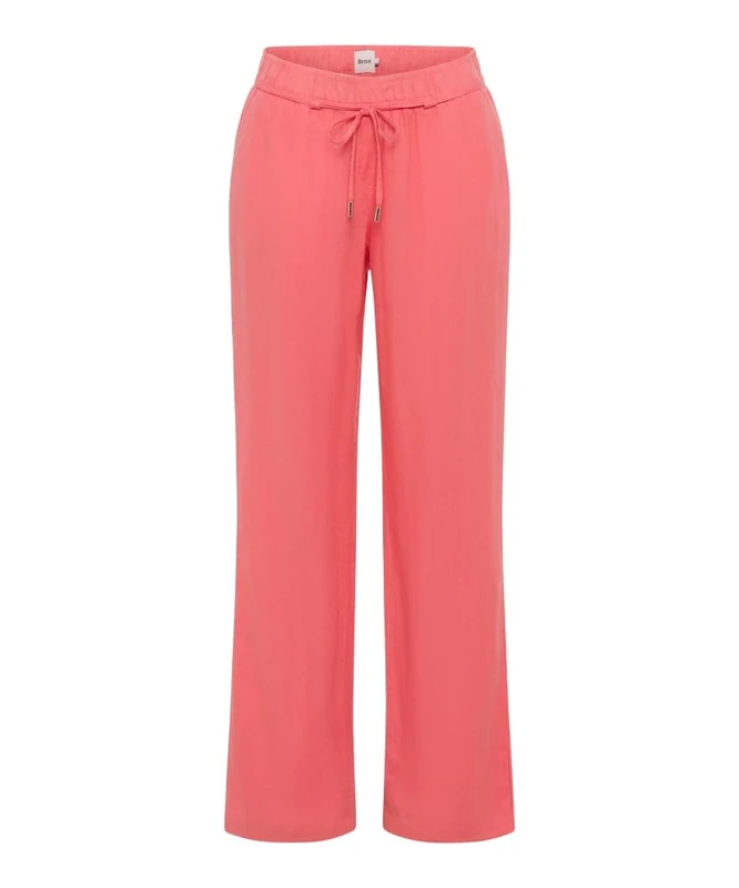 Brax Women's Style.Farina Pure Linen Quality Pants, 45 Watermelon,