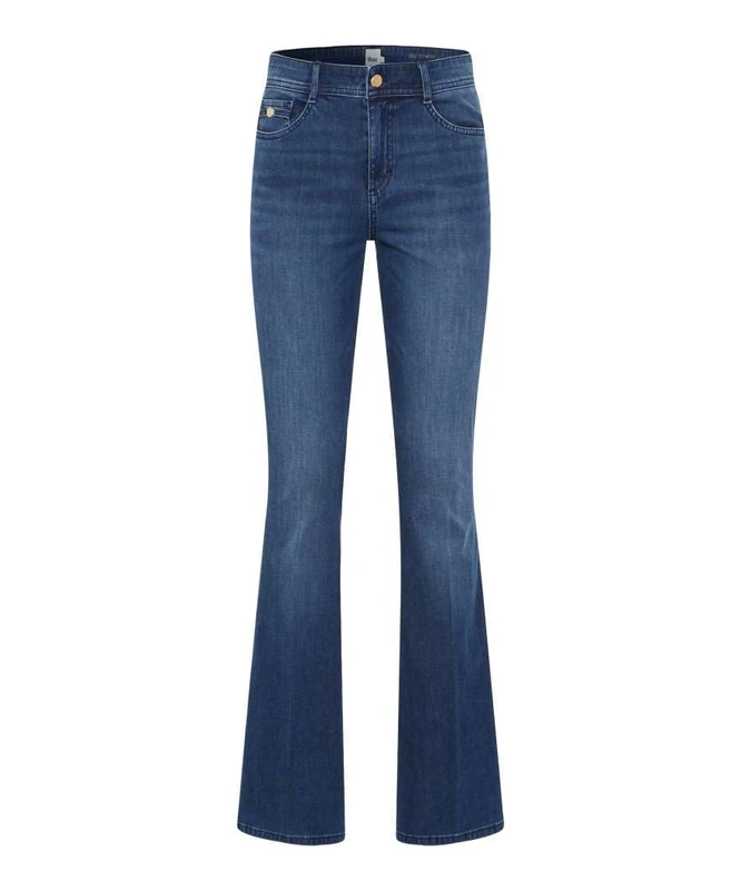 Brax Women's Style.Shakira Free to Move Boot Jeans, 17 Used Light Blue,