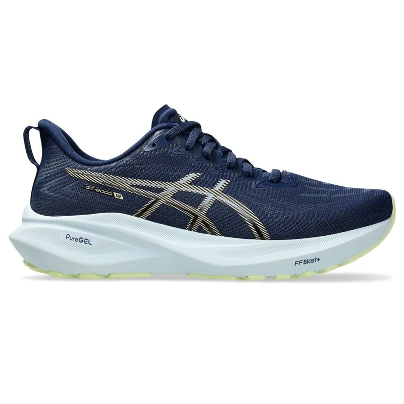 ASICS Women's Contend 9 PS Sneaker, Blue Expanse Champagne, 8 UK