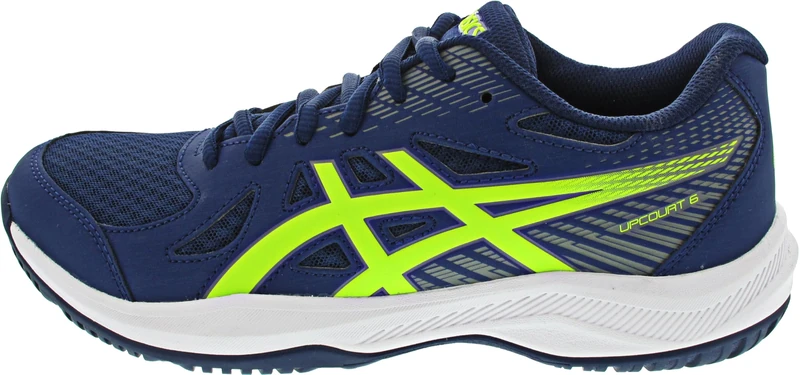 Asics 1071A104-400 Upcourt 6 Men Blue Expanse/Safety Yellow UK 12